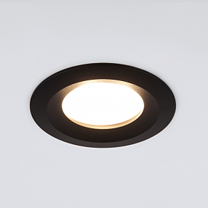 Встраиваемый светильник Elektrostandard 110 MR16 черный