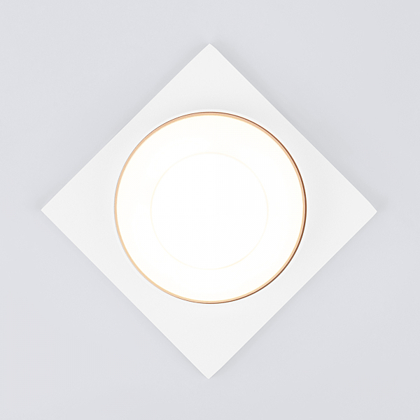 Встраиваемый светильник Elektrostandard 116 MR16 золото/белый