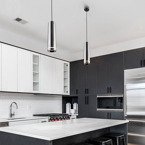 Светильник подвесной Topper DLR023 12W 4200K Черный жемчуг