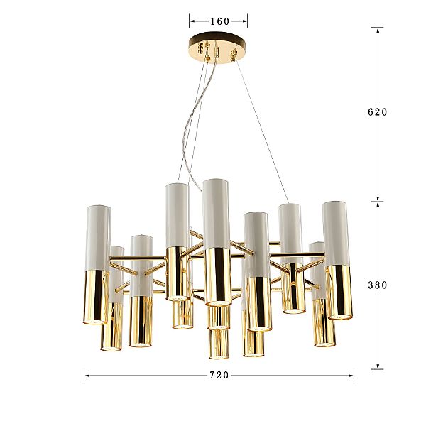 Подвесная люстра Ultra 2755-13P