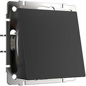 Аксессуар Встраиваемые механизмы черные W1150208/ Вывод кабеля (черный матовый)