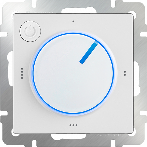 Выключатель W1151101/ Терморегулятор электромеханический для теплого пола (белый)