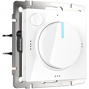 Выключатель W1151101/ Терморегулятор электромеханический для теплого пола (белый)