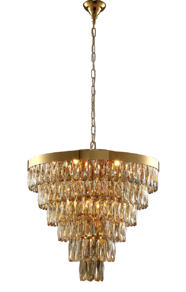 Подвесная люстра Abigail ABIGAIL SP-PL15 D620 GOLD/AMBER