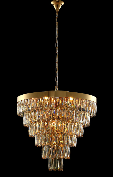 Подвесная люстра Abigail ABIGAIL SP-PL15 D620 GOLD/AMBER