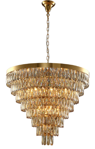 Подвесная люстра Abigail ABIGAIL SP22 D820 GOLD/AMBER
