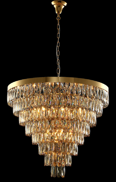 Подвесная люстра Abigail ABIGAIL SP22 D820 GOLD/AMBER
