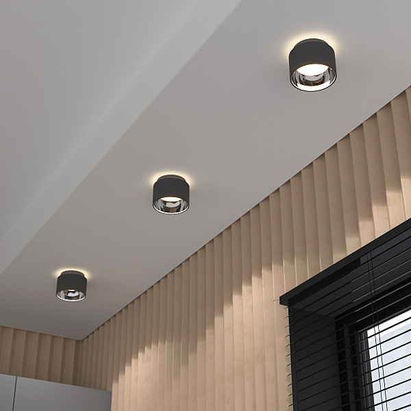 Накладной светильник Charlie 1069 GX53 GR Графит