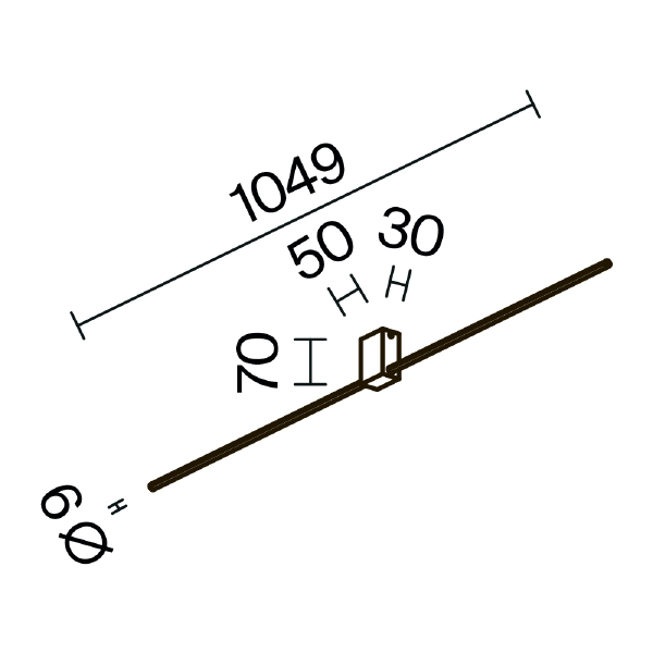 Настенный светильник Pars C071WL-L12GB3K