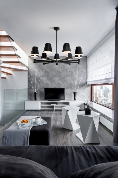 Люстра на штанге Tet-A-Tet MOD104PL-09B