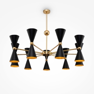 Люстра на штанге Vesper MOD108PL-18GB