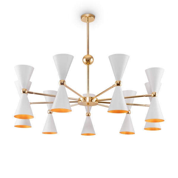 Люстра на штанге Vesper MOD108PL-18WG