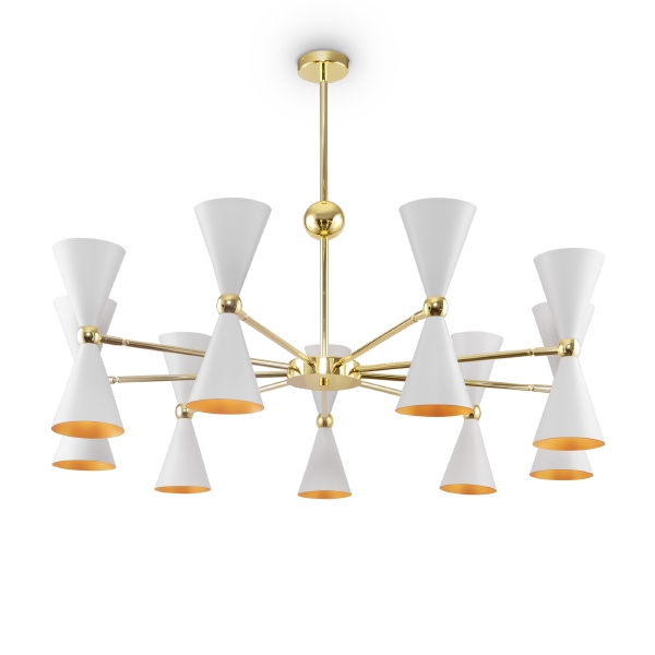 Люстра на штанге Vesper MOD108PL-18WG