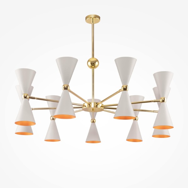 Люстра на штанге Vesper MOD108PL-18WG