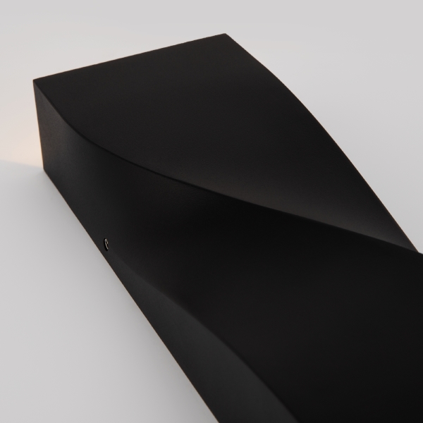 Уличный настенный светильник Twist O040WL-L11B3K