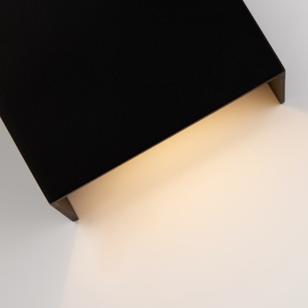 Уличный настенный светильник Twist O040WL-L11B3K