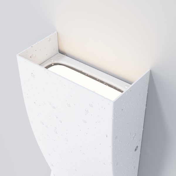 Уличный настенный светильник Twist O040WL-L11W3K