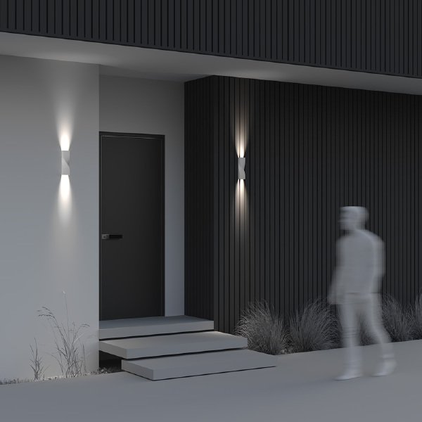 Уличный настенный светильник Twist O040WL-L11W3K