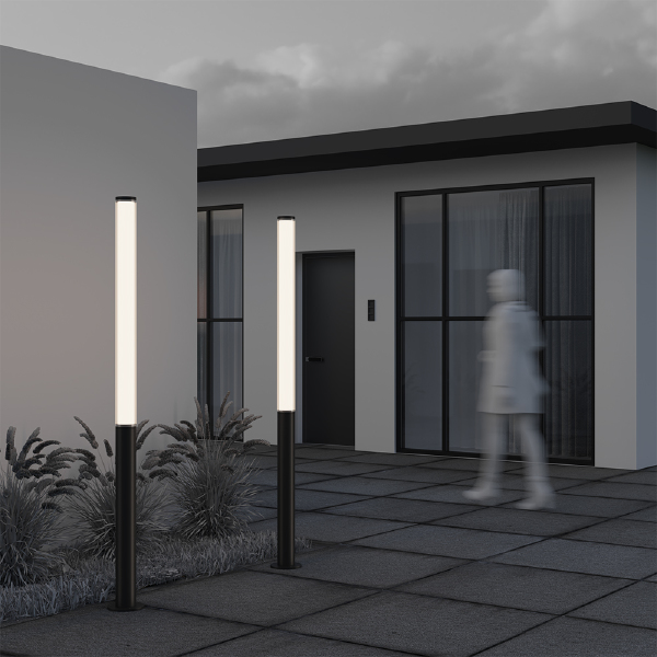 Уличный наземный светильник Ginza O041FL-L100B3K