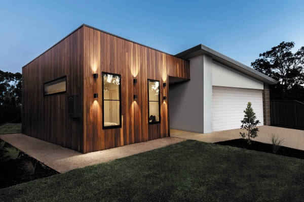 Уличный настенный светильник Slat O044WL-01B