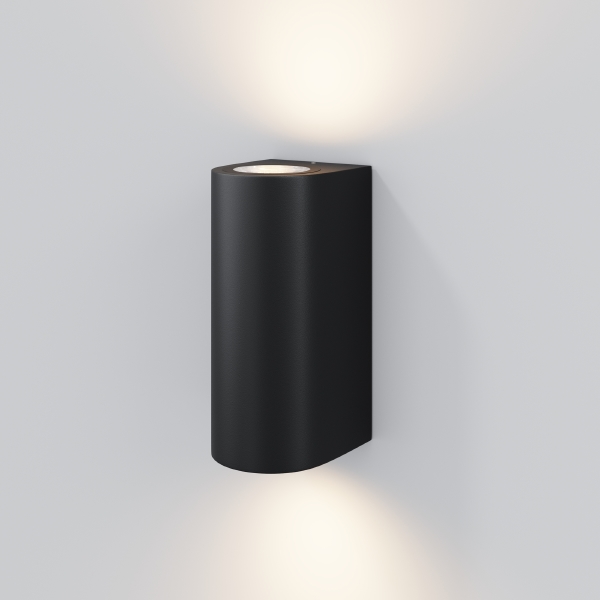 Уличный настенный светильник Slat O044WL-02B