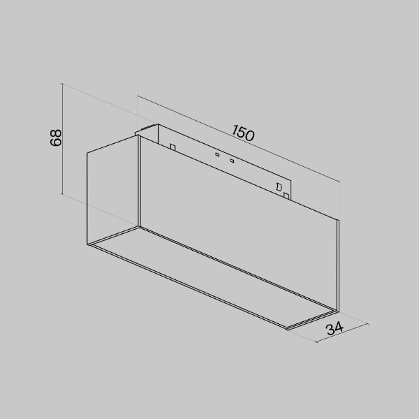 Трековый светильник Basis S35 TR012-2-7W3K-W