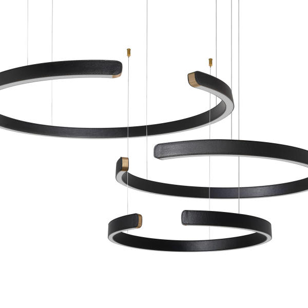 Подвесная люстра Ring 10025/3 Black