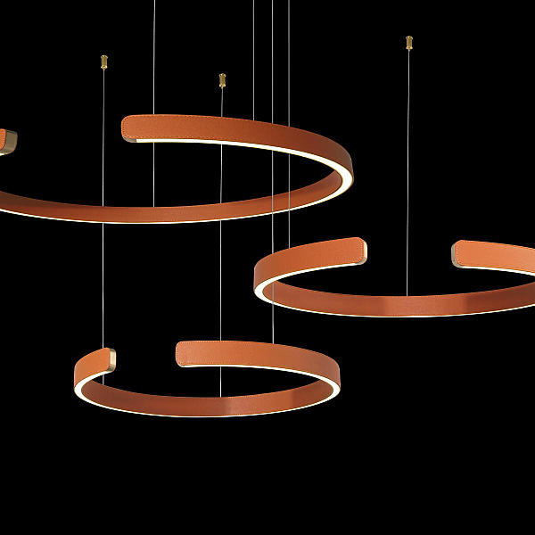 Подвесная люстра Ring 10025/3 Orange