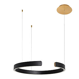 Светильник подвесной Ring 10025/600 Black