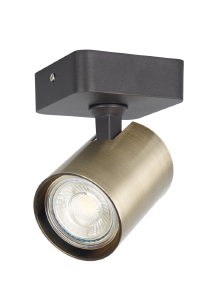 Светильник спот Clt 017 CLT 017CW1S BL-BZ