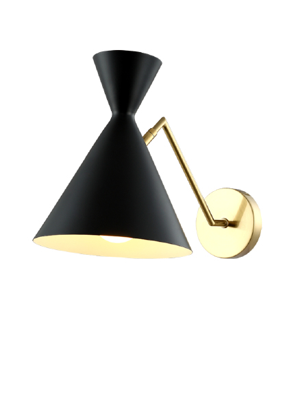 Настенное бра Joven JOVEN AP1 GOLD/BLACK