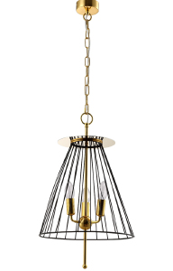 Подвесная люстра Modesto MODESTO SP3 BLACK/GOLD