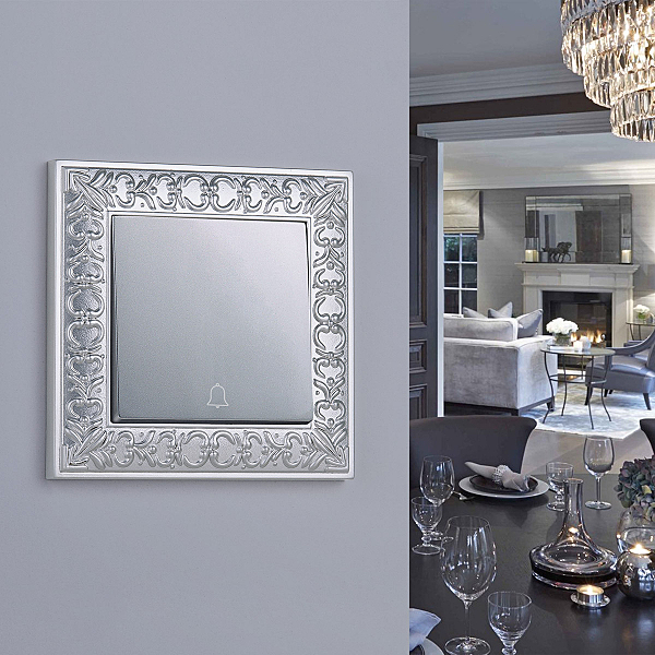 Дверной звонок Werkel W1114506/ Кнопка звонка (серебряный)