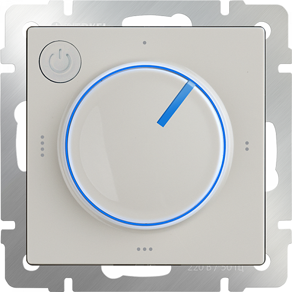 Выключатель Werkel W1151103/ Терморегулятор электромеханический для теплого пола (слоновая кость)