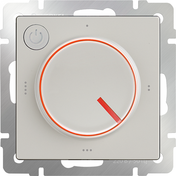 Выключатель Werkel W1151103/ Терморегулятор электромеханический для теплого пола (слоновая кость)