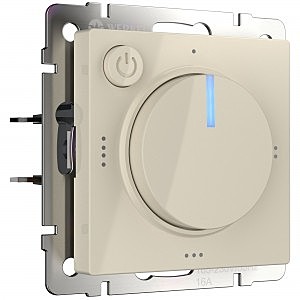 Выключатель Werkel W1151103/ Терморегулятор электромеханический для теплого пола (слоновая кость)