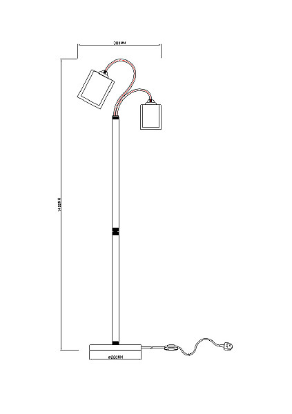 Торшер Mell 10170/L
