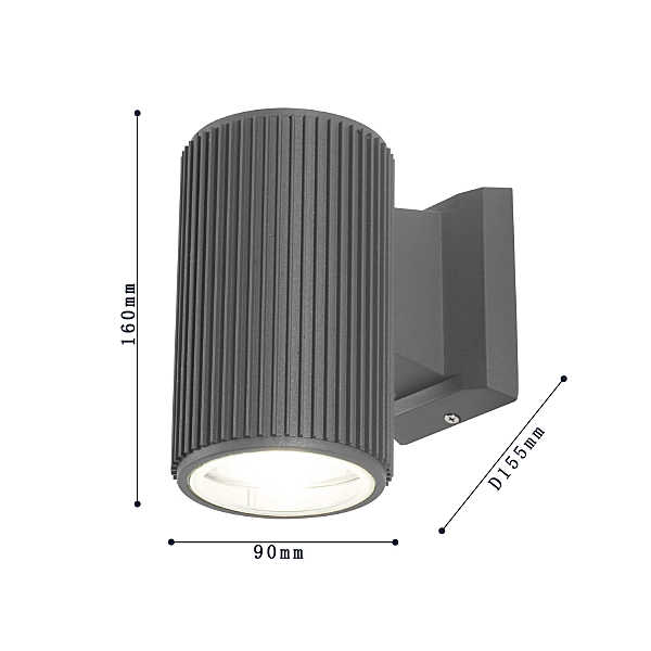 Уличный настенный светильник Pola 2859-1W