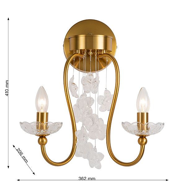 Настенное бра Bellis 2871-2W