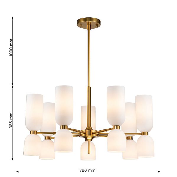 Люстра на штанге Amusing 2876-7P