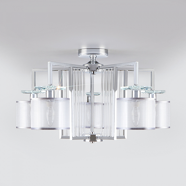 Потолочная люстра Fargo 60123/5 хром Smart