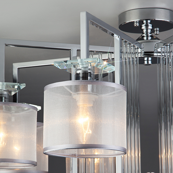 Потолочная люстра Fargo 60123/8 хром Smart