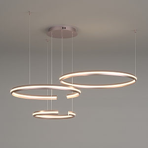 Светильник подвесной Gap 90280/3 сатин-никель Smart