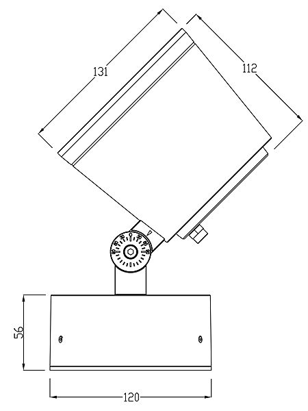 Прожектор уличный Colt 732129