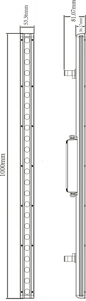 Уличный настенный светильник Wallwasher Caph 732079