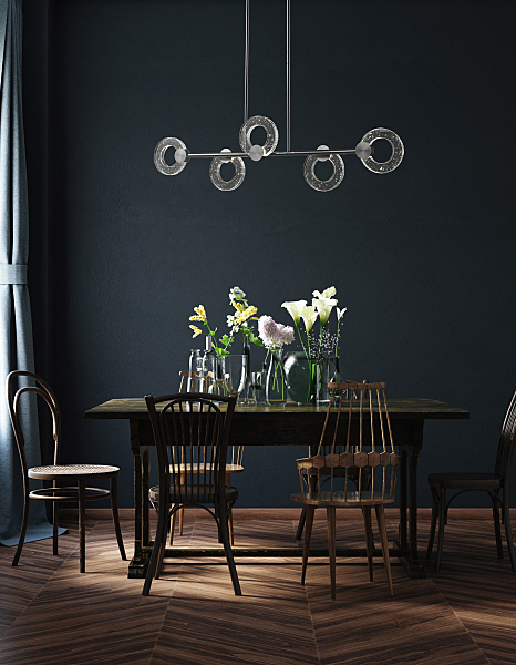 Люстра на штанге 1083 1083-LED20PL