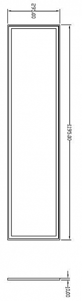 Светильник подвесной Panel 342079