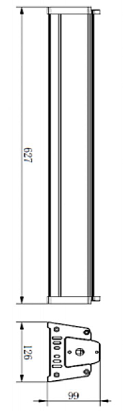 Прожектор уличный Highbay Normae 732083