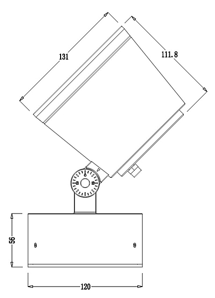 Прожектор уличный Colt 732110