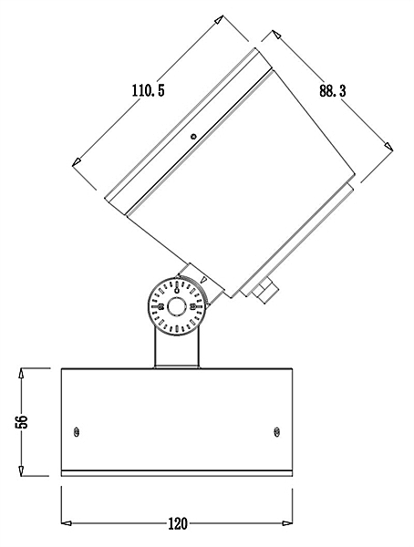 Прожектор уличный Colt 732109